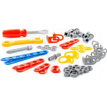 ostatní stavebnice Stavební Stavebnice Polesie Inventor 72962 57 dílů