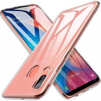 Pouzdro na mobilní telefon Zadní Kryt gsmStyle pro Samsung Galaxy A20e Ochranný kryt průhledný