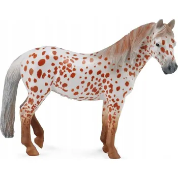 Figurka Collecta Kobyla British Spotted Pony mast kaštan leopard XL