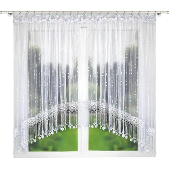Záclona BytoTex Kiara bílá 400x160 cm