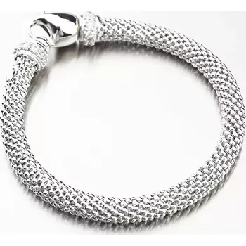 Náramek Dámský náramek se zirkony B1902544-2196-SLX délka 19 cm