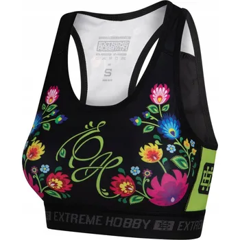 Podprsenka Dámský sportovní top/podprsenka FOLK Extreme Hobby XL