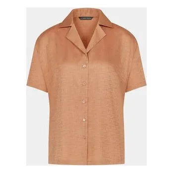 Dámská noční košile Noční košile košile Triumph 01 s krátkým rukávem, extra krátká, velikost L