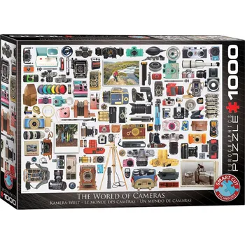 Puzzle Puzzle Eurographics 1 dílek EUROGRAPHICS 1000 dílků. World of Cameras 6000-5627
