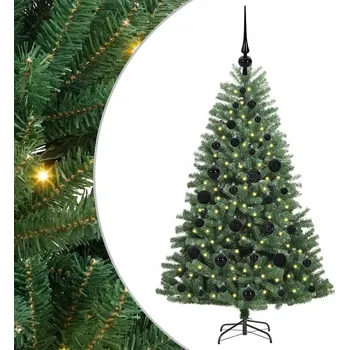 Vánoční stromek Umělý vánoční stromek se sklopnými větvemi Zelený 120 cm PVC a kov