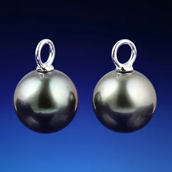 Náušnice Tahitské perly k náušnicím Kate - bílé zlato 585/1000 0,30g