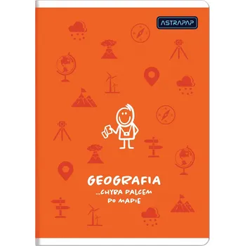 Sada různých sešitů A5 astra papiernicze, 60 listů