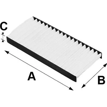 Klimatizace automobilu Filtr, vzduch v interiéru Valeo 698487