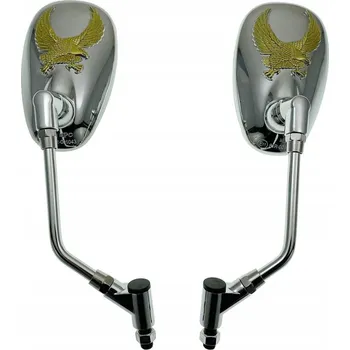 Zrcátko pro motocykl CHROMOVÁ ZRCÁTKA HONDA VTX1300 1800 FURY VT1300 CX M10 10MM (22036)