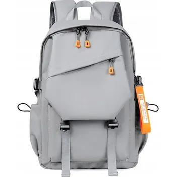 Městský batoh DeForde Stříbrný Pánský Business Batoh na Notebook a Tablet, Voděodolný