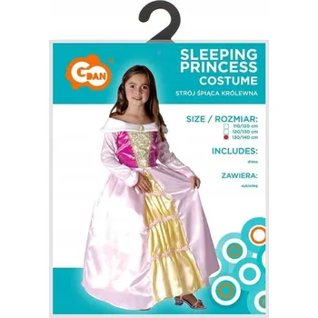 Karnevalový kostým Kostým Šípková Růženka GoDan vel. 130-140