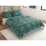 Flanelové povlečení KOSTKA zelené Rozměr povlečení: 70 x 90 cm | 140 x 200 cm 211824444