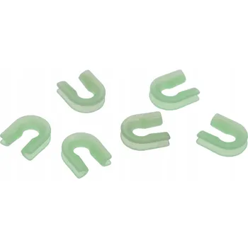 Zabezpečení domácnosti Chrániče na návazce Mikado Thimble bílé 10 ks