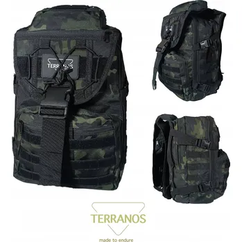 Outdoorové zavazadlo Batoh vojenský taktický 35L turistický sportovní černý CP TERRANOS GRAVTAC