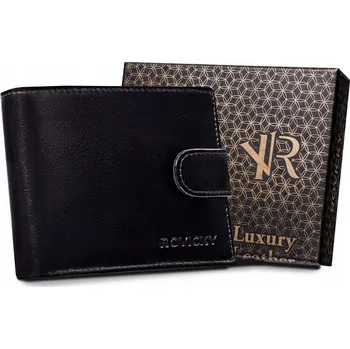 Peněženka Rovicky pánská peněženka z pravé kůže černá - muž