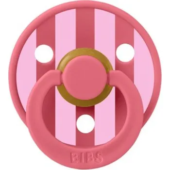 dudlíky Kulatý gumový Dudlík Bibs 0 +