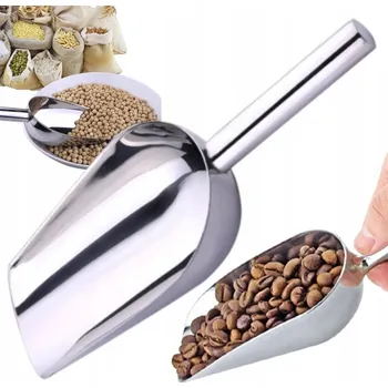 Obracečka Kuchyňská lopatka na potraviny odměrka špachtle naběračka nerezová ocel