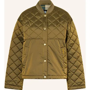 Dámská bunda Barbour Dámská Prošívaná Bunda Wetherby, olivová, 42