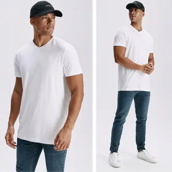Pánské tričko Pánské tričko s výstřihem do V / V-neck Diverse, velikost XXL