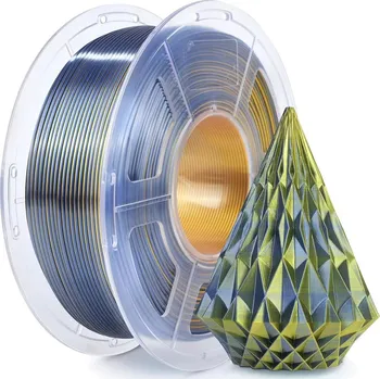 Filament JAYO PLA+ Silk dvoubarevný 1.1 kg - černá zlatá - Filament
