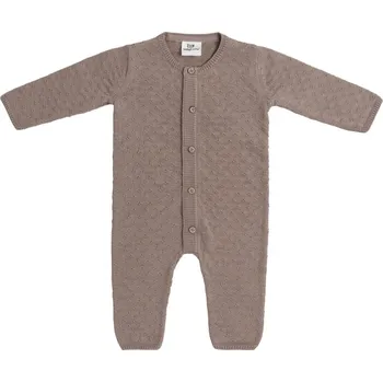 Kojenecký overall Baby's Only Pletený overal hnědo-béžový Velikost: 62