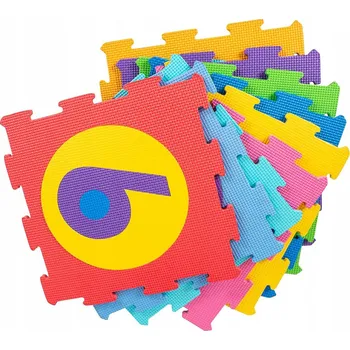 Pěnové puzzle Smily Play Čísla 32x32 cm, 10 ks