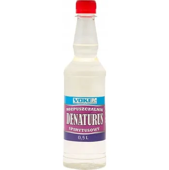 Ředidlo LIHOVÝ DENATUROVANÝ ROZPOUŠTĚDLO 0,5L - VOKE