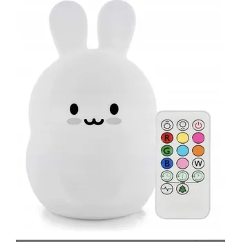 Lampička Roztomilý malý Králíček Lampička Rozptylovač tmy Dálkové ovládání