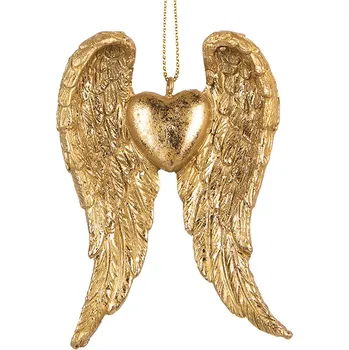 Vánoční ozdoba Clayre & Eef - Vánoční ozdoba WINGS 6PR5641