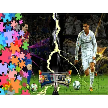Puzzle klasické - Ronaldo Messi Neymar