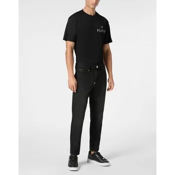 Pánské oblečení PHILIPP PLEIN Jeansy 22877 Černá Slim Fit 32