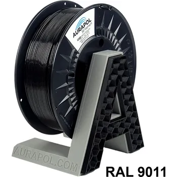 Filament AURAPOL PET-G Filament Grafitová černá 1 kg - Filament