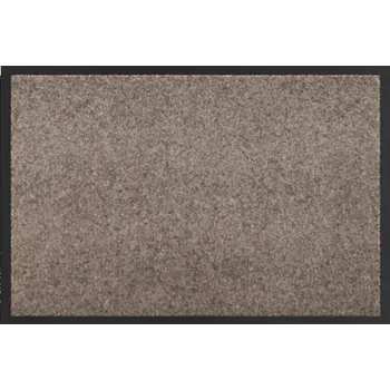 Rohožka ROHOŽKA PŘED DVEŘE BÉŽOVÁ 80X120CM LÁTKA TEDDY
