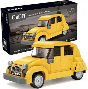 ostatní stavebnice Cada Make Your Bricks Move C55021W Citroen 2CV Stavebnice 298 ks