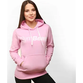 Dámská mikina Mikina GymBeam L růžová