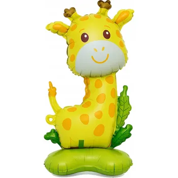 Balónek Fóliový balónek ve tvaru žirafy, 62" (157 cm)
