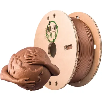 Filament PRINT-ME rPETG Měď / Copper 1 kg - Filament