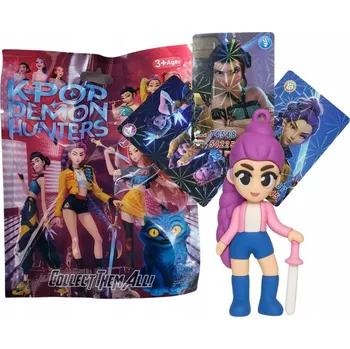 Figurka Figurka K-pop kpop Lovci démonů SASZETKA překvapení 3 KARTY Dárek