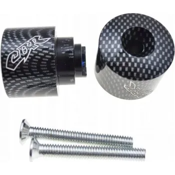 Řídítka KARBONOVÉ KONCOVKY ŘIDÍTEK S LOGEM HONDA CBR RR (12563)