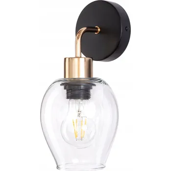 Nástěnné svítidlo Nástěnné svítidlo skleněné zlaté GLAMOUR EP38W8