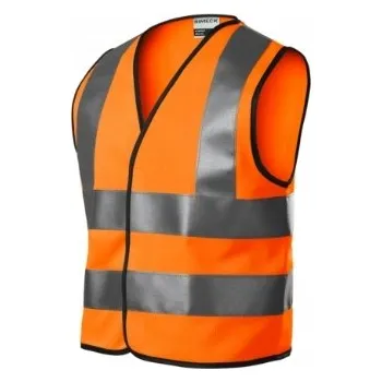 reflexní vesta DĚTSKÁ VÝSTRAŽNÁ REFLEXNÍ VESTA ORANŽOVÁ