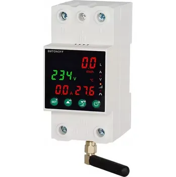 IP kamera Předplacený elektroměr 2P 63A WiFi s přepěťovou ochranou