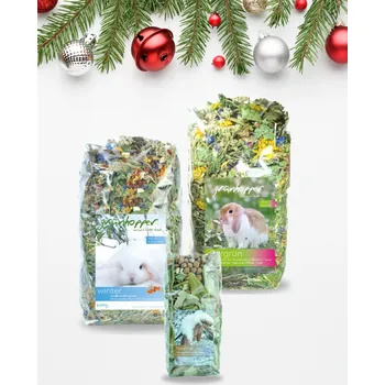 Krmivo pro hlodavce Vánoční balíček pro králíka