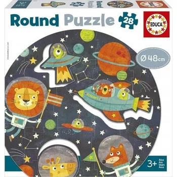 Puzzle Puzzle 28 kulatých el Educa Cosmos