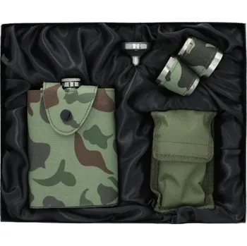 Placatka PLACATKA 240 ml v POUZDRO + 2 SKLENIČKY + TRYCHTÝŘ + kempingové potřeby 4340