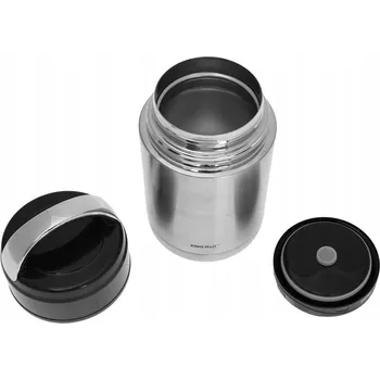 Termoska Termoska na jídlo Kinghoff 0,8 l stříbrná