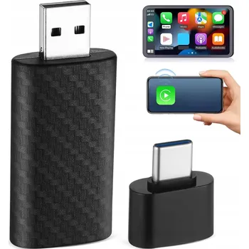 PŘENOSNÝ BEZDRÁTOVÝ AUTOADAPTER PRO TELEFONY, BEZDRÁTOVÝ KONEKTOR DO VOZIDLA