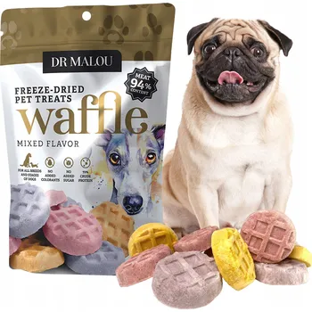 Pamlsek pro psa Pamlsek pro psy s oplatkami z lyofilizovaného kuřecího masa (mix chutí)