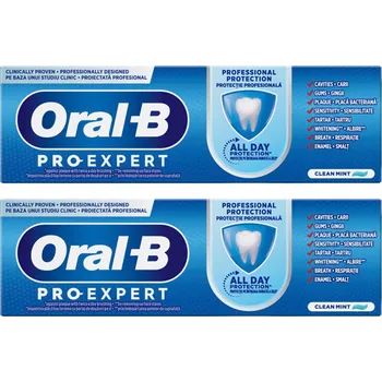 zubní pasta Oral B Pro Expert Dvojbalení Zubní pasta Professional Protection Duo 2x75ml