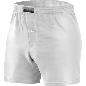 Pánské kraťasy Sesto Senso Pánské bavlněné šortky bílé 4XL